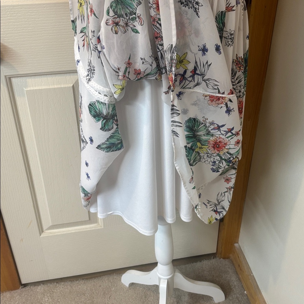 Torrid Floral Smocked Dress - Picture 6 of 11
